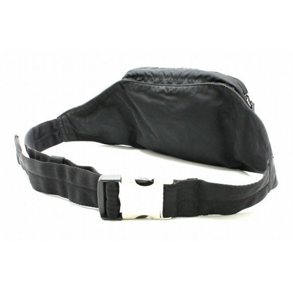 Prada Waist Nero Black Pouch Nylon - Picture 1 of 9